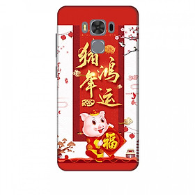 Ốp lưng dành cho điện thoại ZENFONE 3 MAX ZC553KL Happy New Year Mẫu 1