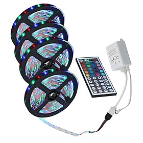 20m LED Color Changing Light Strips Flexible with Remote Battery Powered