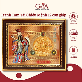Mua Tranh tam tài chiếu mệnh cho 12 con giáp