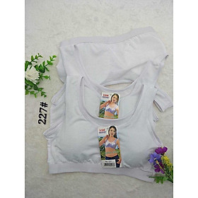 Combo 3 Áo Lá Cotton Form Ba Lỗ Dành Cho Học Sinh 227 – Thoáng Mát, Co Giãn Tốt