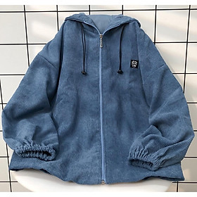Mua Áo Khoác Nữ Form Rộng Thêu Vải Nhung Gân Phong Cách - ĐEN NHUNG GÂN,XL tại ThoitrangUnisexTP Mua Áo Khoác Nữ Form Rộng Thêu Vải Nhung Gân Phong Cách - Đen Nhung Gân,Xl Tại Thoitrangunisextp
