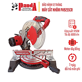 Mua Máy cắt nhôm Panda PA9255CR  Motor dây curoa  Công suất 1750W  Lưỡi 255mm  Máy cắt góc đa năng