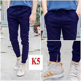 Quần jogger kaki co giãn khóa zip, đủ size, đủ màu, QUẦN JOGGER KAKI CO GIẢN, KHÓA ZIP CÁ TÍNH, Quần Jogger kaki co giãn khóa zip không ra màu, không đổ lông