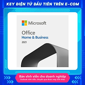 [ KEY GIA HẠN hoặc MUA MỚI ] Phần mềm Office Home & Business 2021 (T5D-03483) | Dùng vĩnh viễn | Dành cho 1 thiết bị | Word, Excel, PowerPoint - Key điện tử