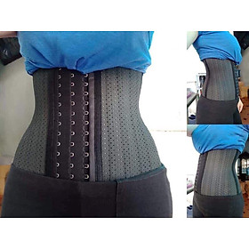 Đai nịt bụng Latex 9 xương thép có lỗ thông hơi