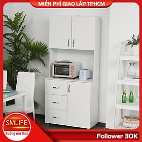 Tủ phòng ăn gỗ hiện đại SMLIFE Dauphin