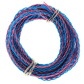 2- 7N OCC Copper Wire, DIY HiFi Audio Cable for Earphone 2m Blue and