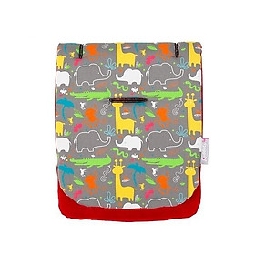 Đệm xe đẩy chống rung cotton CuddleCo của Anh - Động vật rừng xanh
