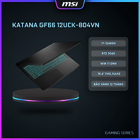 Mua MSI Laptop Gaming Katana GF66 12UCK-804VN|i7-12650H|RTX 3050|DDR4 8GB| 512GB SSD|15.6  FHD 144Hz  Hàng chính hãng 