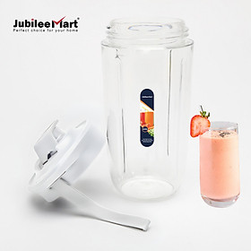 Mua  TẶNG KÈM NẮP  Máy Xay Sinh Tố Jubilee Mart 400ML 10 Lưỡi Cầm Tay Sử Dụng Pin Sạc Cổng USB Tiện Dụng Hàng Chính Hãng