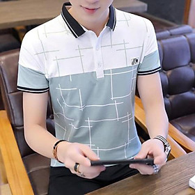 Áo phông nam có cổ tay ngắn vải skymen fashion chất thun cotton co giãn 4 chiều phong cách hàn quốc, size từ 40kg đến 85kg - ATN09
