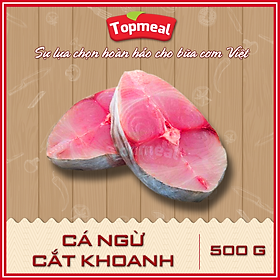 HCM - Cá ngừ cắt khoanh 500 g - Giao nhanh TPHCM