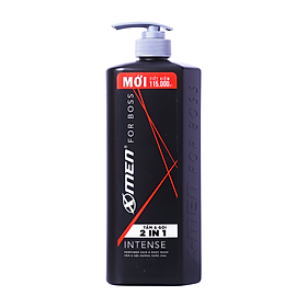 Tắm Gội Xmen 2In1 Boss Intense 850G