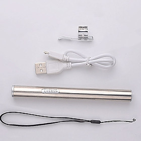 Đèn Pin LED Mini Dạng Bút Sạc USB Bỏ Túi