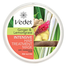 Mặt Nạ Ủ Tóc Gừng Xả Vedet (110g)