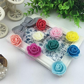 Mua 5 bông hoa xốp cỡ lớn để trang trí hoặc làm vòng hoa đội đầu