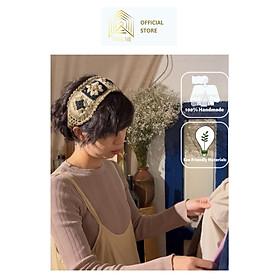 Khăn Turban handmdade móc len NHÀ MỊ