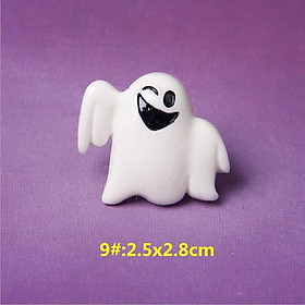 HN * Charm bóng ma Ghost lễ hội Halloween cho các bạn trang trí vỏ ốp điện thoại, Jibbitz, DIY