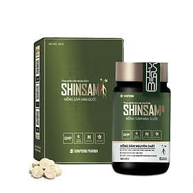 Hình ảnh Hộp 180 Viên Uống Hồng Sâm Hàn Quốc  Hồng Sâm 6 Năm Tuổi SHINSAM Korean Red Ginseng - Hỗ Trợ Giảm Mệt Mỏi