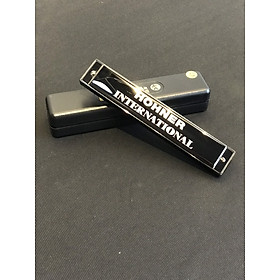 Hình ảnh Kèn harmonica tremolo 24 lỗ Ocean Star màu đen- Chính hãng Hohner Đức
