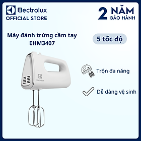 Máy đánh trứng cầm tay Electrolux EHM3407 - Trộn đa năng, dễ dàng vệ sinh [Hàng chính hãng]