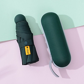 Mua Ô dù gấp gọn chống tia UV tay nắm tròn 50cm (Có Hộp Đựng
