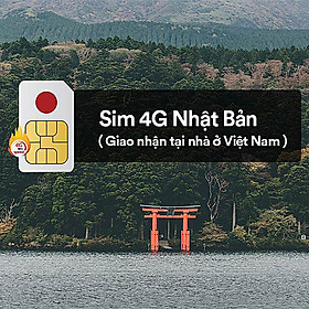 A&H - Sim Du Lịch Quốc Tế Đi Nhật Bản không giới hạn tốc độ 4G Liên Tục - Đăng ký theo ngày sử dụng của khách hàng