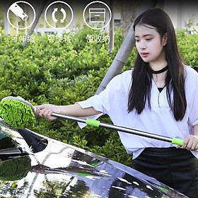 CHỔI RỬA XE Ô TÔ ĐA NĂNG 360 ĐỘ CÓ THỂ KÉO DÀI THU NGẮN
