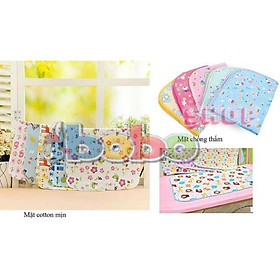 Set 02 Tấm Lót Chống Thấm Lót Nỉ 50x66 Cm 2 Mặt