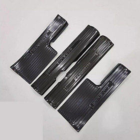 Ốp bậc cửa Xe Kia Sorento 2021 Mẫu Carbon Cao cấp