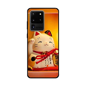 Ốp Lưng Dành Cho Samsung Galaxy S20 Ultra mẫu Mèo May Mắn 10 - Hàng Chính Hãng