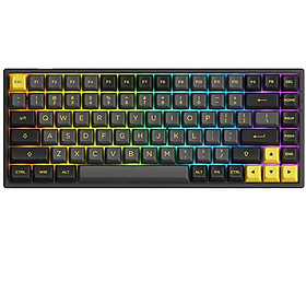 Mua Bàn Phím Cơ Máy Tính Không Dây - AKKO 3084B Plus Black Gold| Bluetooth5.0| Wireless2.4Ghz| LED RGB| Hotswap| Foam Tiêu Âm| AKKO CS Jelly Switch| Chuyên Game| Hàng Chính Hãng