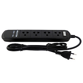 Mua Ổ cắm điện NOATEK 4 phích cắm dài 2 mét  màu đen