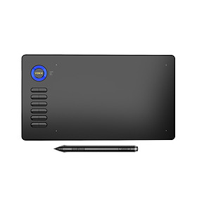 VEIKK Drawing Tablet A15 Graphic Tablet 10x6 inches Digital Drawing Tablet with 8192 Induction Levels 5080 LPI Blue