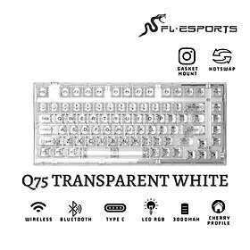 Mua Bàn phím máy tính FL-Esports Q75 SAM (White/Black)_Mới  hàng chính hãng
