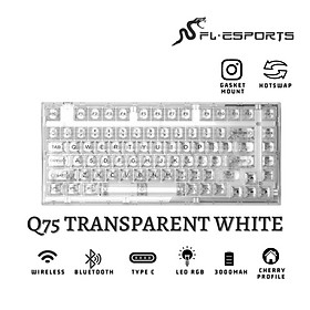 Mua Bàn phím máy tính FL-Esports Q75 SAM (White/Black)_Mới  hàng chính hãng