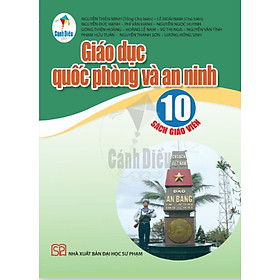 Hình ảnh sách Sách giáo viên Giáo dục Quốc phòng và An ninh lớp 10 (Bộ sách Cánh Diều)
