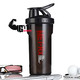 Bình nước thể thao bình lắc shake bottle Met-RX