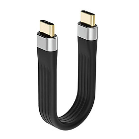 0.4ft/5inch Short USB 3.1 Type C Cable Fast Charging 10Gbps Data Transfer