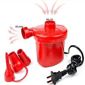Bơm điện 2 chiều thổi hút chân không tiện dụng ( đen hoặc đỏ )