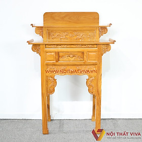 Mua Bàn Thờ 2 Tầng Gõ Đỏ Chạm Khắc Tinh Xảo