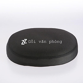 Đệm (Nệm) Ngồi Cao Su Non Chuyên Dụng Cho Người Bệnh Trĩ ZURI PILLOW - LM500, Gối Lót Ghế Cho Người Đau Xương Cụt