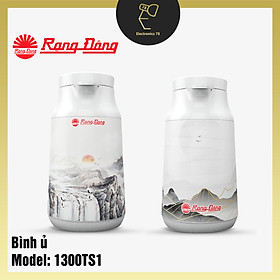 Mua Phích trà giữ nhiệt  Hiển thị nhiệt độ 1.3 Lít Rạng Đông  Bình pha trà và thảo dược - 1300 TS1.E
