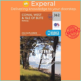 Sách - Cowal West and Isle of Bute by Ordnance Survey (UK edition, paperback)