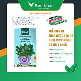 Trà Dilmah Thảo Dược Bạc Hà - Pure Peppermint 20 Túi X 1.5gr - 30g