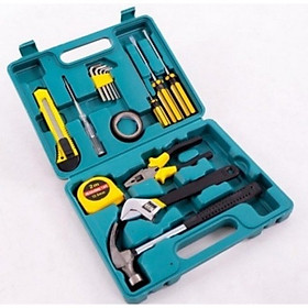 Mua Bộ dụng cụ sửa chữa 16 chi tiết cho gia đình được làm bằng chất liệu thép cao cấp  bền đẹp  sáng bóng không gỉ  tay cầm bọc nhựa chống trơn khi dùng