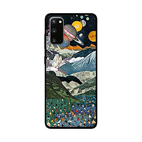 Ốp Lưng Dành Cho Samsung Galaxy S20 mẫu Vũ Trụ Nhiều Người - Hàng Chính Hãng