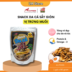 Snack Da Cá Vị Trứng Muối A1 Food - 90gram