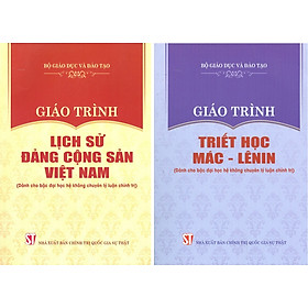 Combo Giáo Trình Lịch Sử Đảng Cộng Sản Việt Nam + Giáo Trình Triết Học Mác – Lênin (Dành Cho Bậc Đại Học Hệ Không Chuyên Lý Luận Chính Trị) – Bộ mới năm 2021