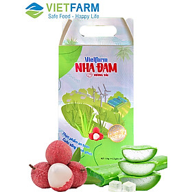 Nha đam hương vải Vietfarm hộp 1kg